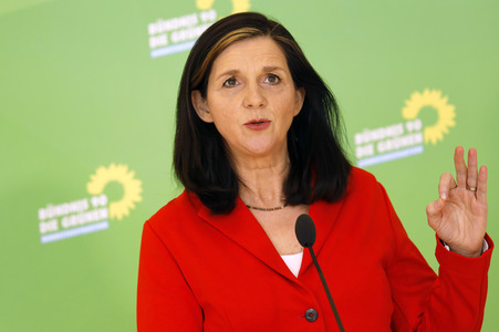 Pressestatement der Grünen in Berlin