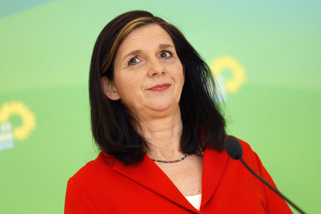 Pressestatement der Grünen in Berlin