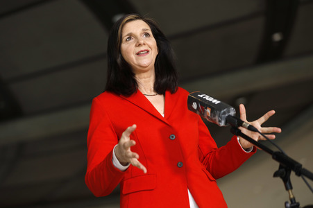 Pressestatement der Grünen in Berlin