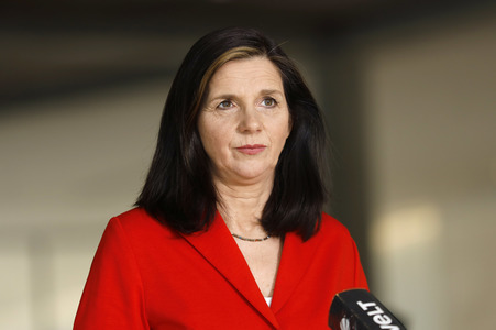 Pressestatement der Grünen in Berlin