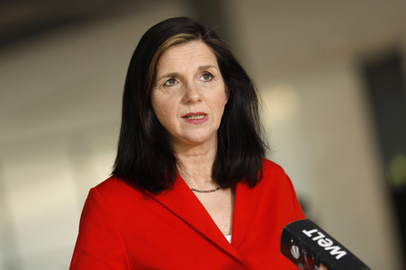 Pressestatement der Grünen in Berlin