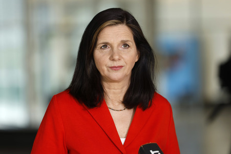 Pressestatement der Grünen in Berlin