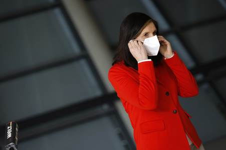 Pressestatement der Grünen in Berlin