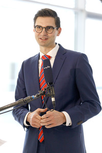 Pressestatement von Sepp Müller in Berlin