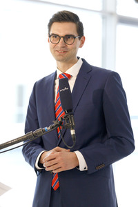 Pressestatement von Sepp Müller in Berlin