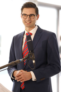 Pressestatement von Sepp Müller in Berlin