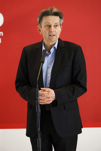 Pressestatement der SPD in Berlin