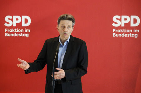 Pressestatement der SPD in Berlin