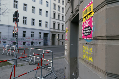 Räumung der Kiezkneipe 'Meuterei' in Berlin