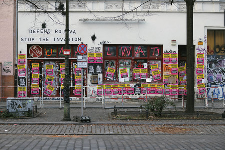 Räumung der Kiezkneipe 'Meuterei' in Berlin