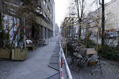 Räumung der Kiezkneipe 'Meuterei' in Berlin