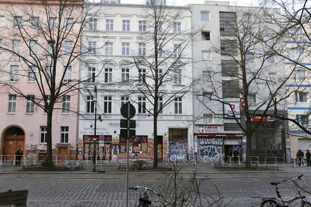 Räumung der Kiezkneipe 'Meuterei' in Berlin