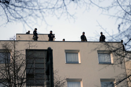 Räumung der Kiezkneipe 'Meuterei' in Berlin