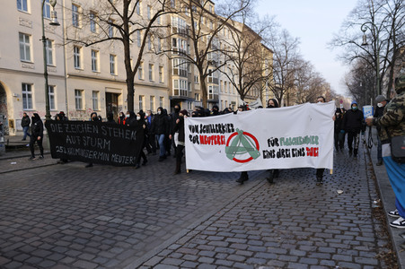 Räumung der Kiezkneipe 'Meuterei' in Berlin