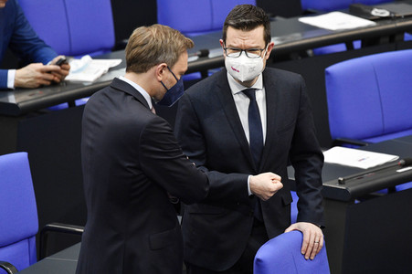 218. Sitzung des Deutschen Bundestages in Berlin