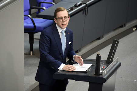 218. Sitzung des Deutschen Bundestages in Berlin