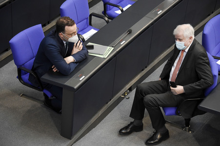 218. Sitzung des Deutschen Bundestages in Berlin