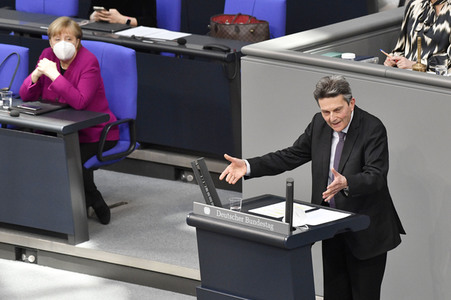 218. Sitzung des Deutschen Bundestages in Berlin