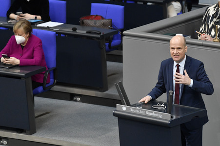 218. Sitzung des Deutschen Bundestages in Berlin