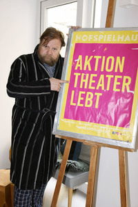 Fotoprobe mit Michael A. Grimm in München