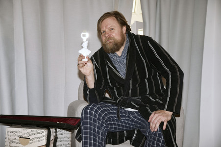 Fotoprobe mit Michael A. Grimm in München