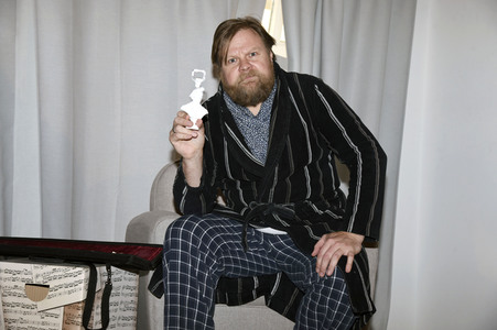 Fotoprobe mit Michael A. Grimm in München