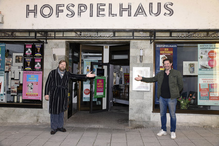 Fotoprobe mit Michael A. Grimm in München