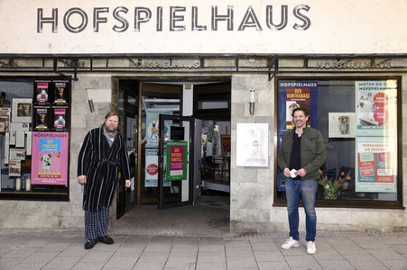 Fotoprobe mit Michael A. Grimm in München