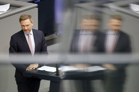 218. Sitzung des Deutschen Bundestages in Berlin