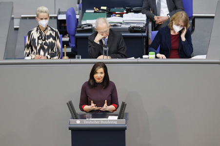 218. Sitzung des Deutschen Bundestages in Berlin