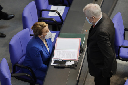 218. Sitzung des Deutschen Bundestages in Berlin