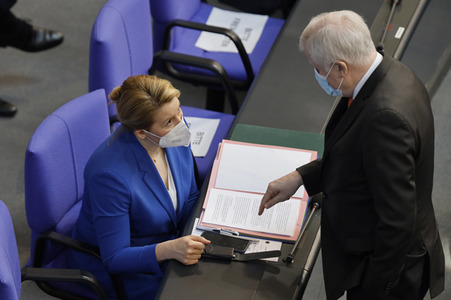 218. Sitzung des Deutschen Bundestages in Berlin