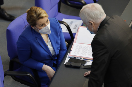 218. Sitzung des Deutschen Bundestages in Berlin