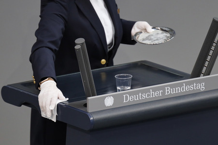 218. Sitzung des Deutschen Bundestages in Berlin