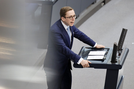 218. Sitzung des Deutschen Bundestages in Berlin