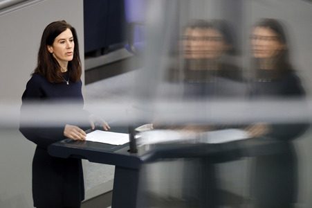 218. Sitzung des Deutschen Bundestages in Berlin