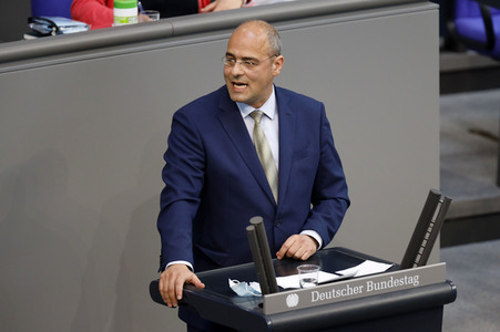 218. Sitzung des Deutschen Bundestages in Berlin