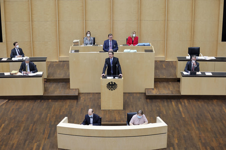 1002. Plenarsitzung des Bundesrates in Berlin