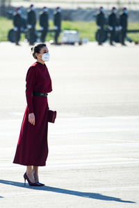 Abflug der Royals nach Andorra in Madrid