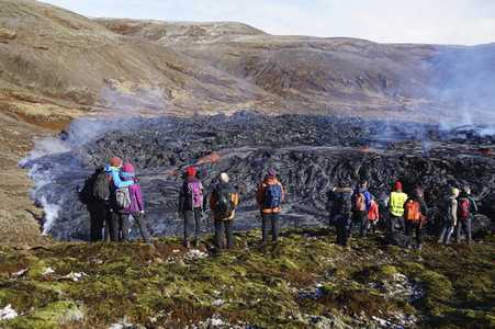 Vulkaneruption in Grindavík