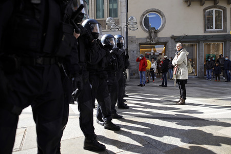 Demo gegen Corona-Maßnahmen in Köln
