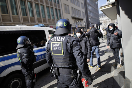 Demo gegen Corona-Maßnahmen in Köln