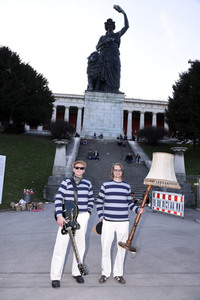 Videodreh der Guten A-Band in München