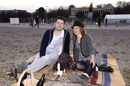 Videodreh der Guten A-Band in München