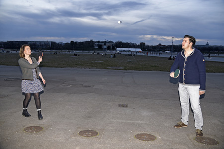 Videodreh der Guten A-Band in München