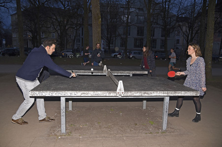 Videodreh der Guten A-Band in München