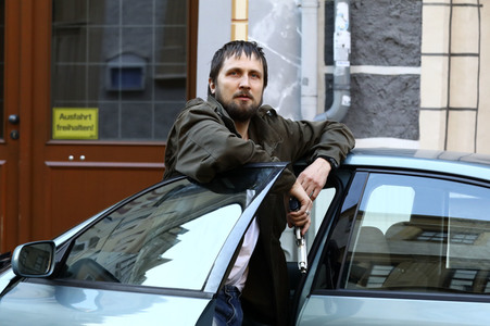 Dreharbeiten zum TV-Film 'Wolfsland' in Görlitz