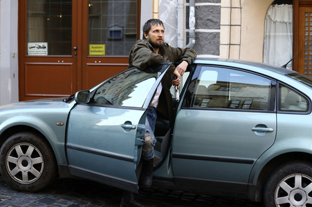 Dreharbeiten zum TV-Film 'Wolfsland' in Görlitz