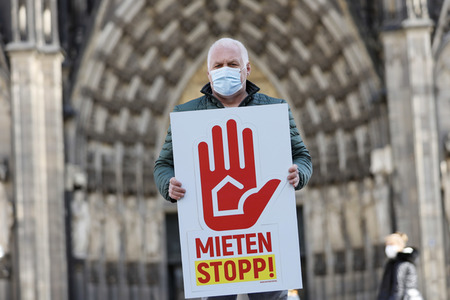 Mietenstopp Demo in Köln
