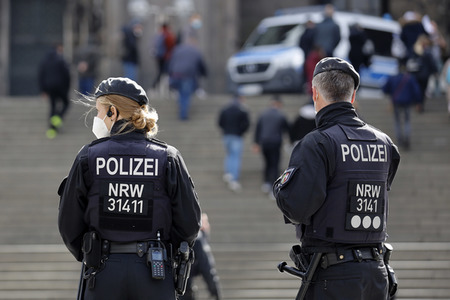 Corona-Kontrollen in Köln